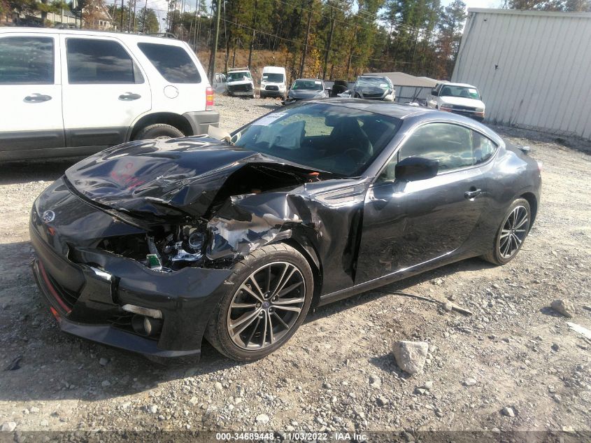 2013 SUBARU BRZ LIMITED JF1ZCAC14D1608280