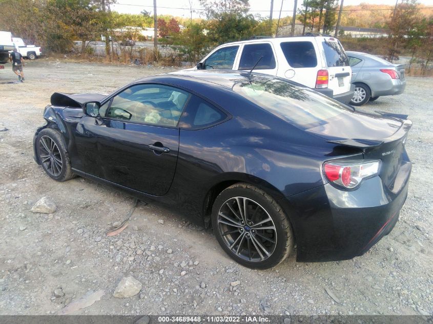 2013 SUBARU BRZ LIMITED JF1ZCAC14D1608280