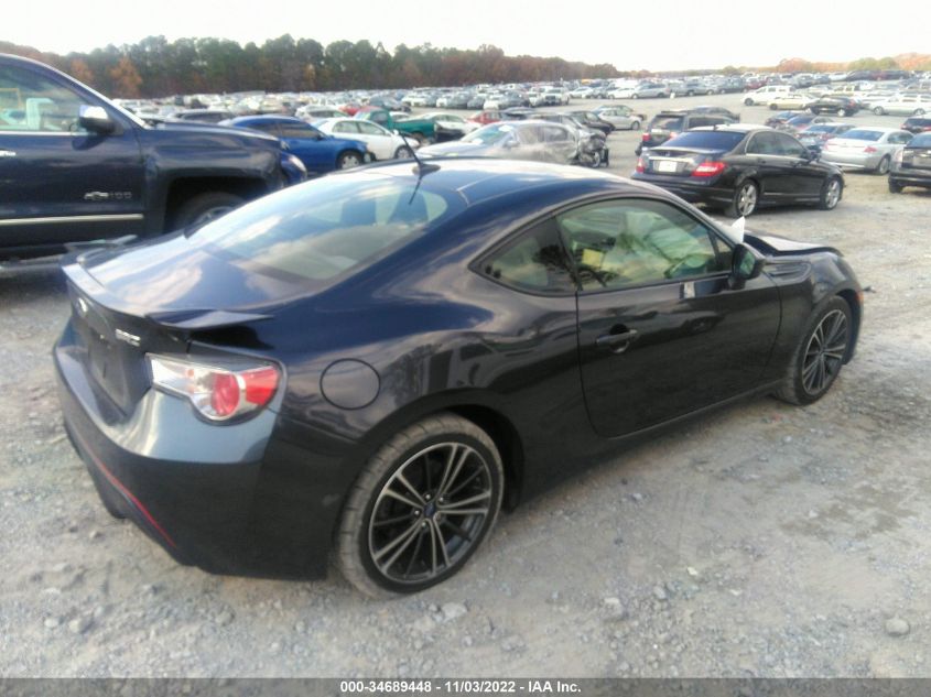 2013 SUBARU BRZ LIMITED JF1ZCAC14D1608280