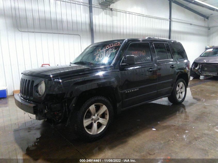 2014 JEEP PATRIOT LIMITED - 1C4NJRCB4ED633380