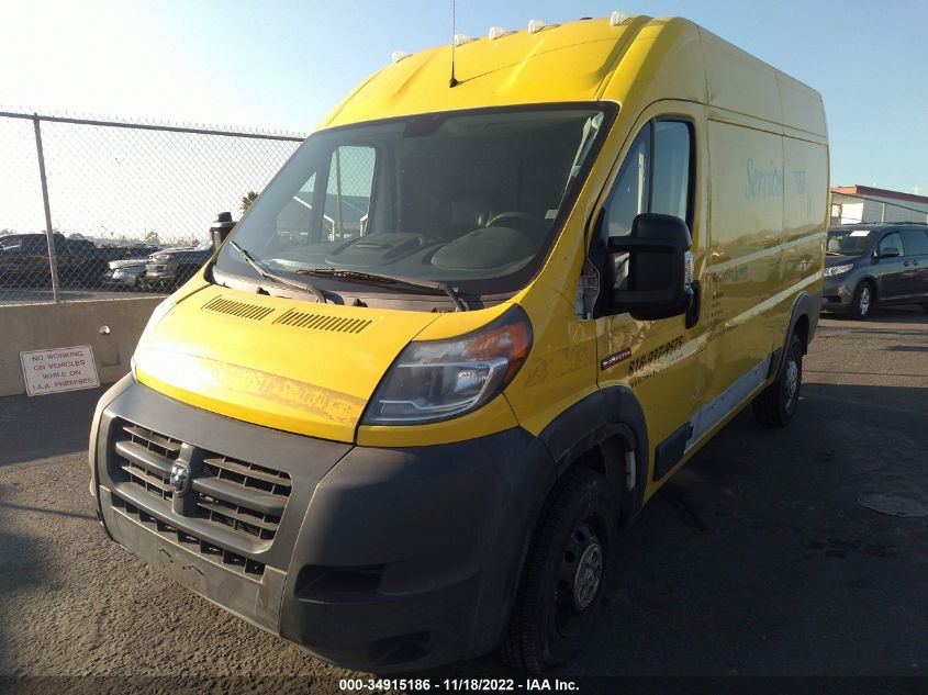2016 RAM PROMASTER CARGO VAN 3C6TRVBG8GE130126