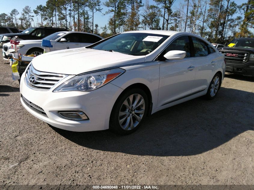 2013 HYUNDAI AZERA KMHFG4JG0DA330029