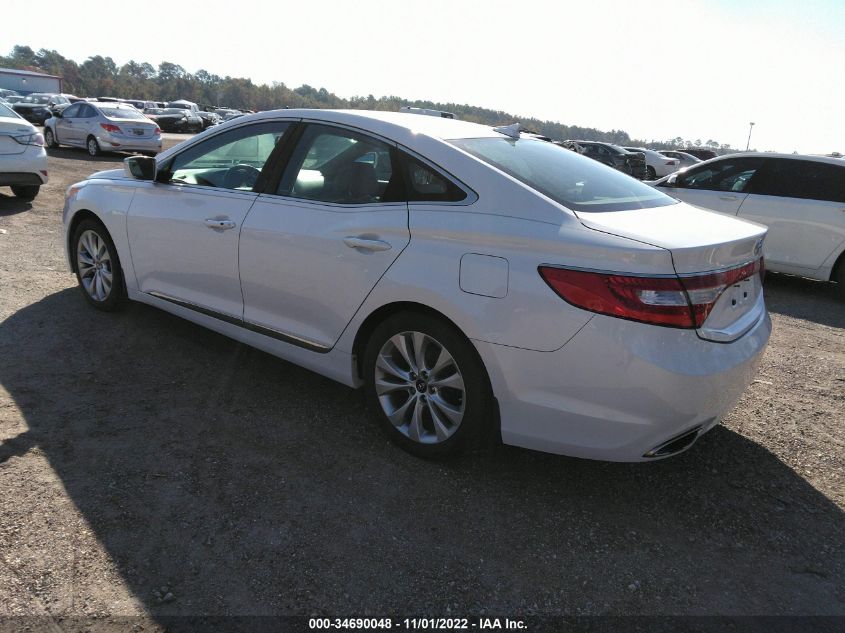 2013 HYUNDAI AZERA KMHFG4JG0DA330029