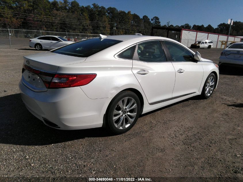 2013 HYUNDAI AZERA KMHFG4JG0DA330029