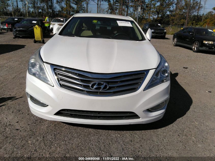 2013 HYUNDAI AZERA KMHFG4JG0DA330029