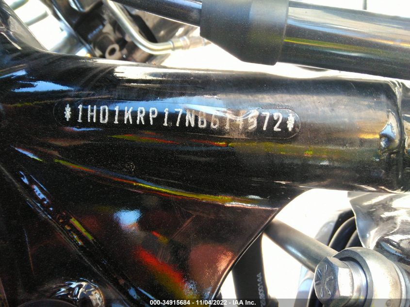 2022 HARLEY-DAVIDSON FLHXS 1HD1KRP17NB614572