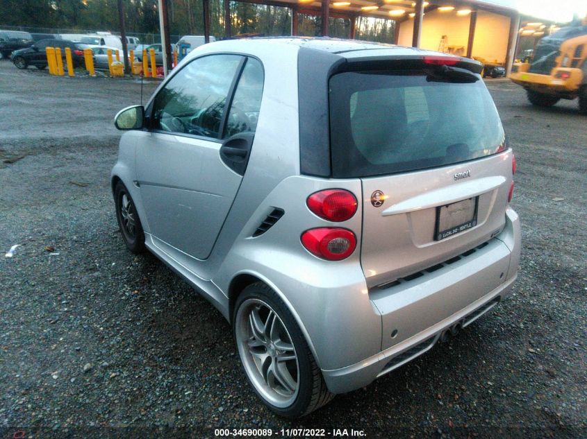 2013 SMART FORTWO PURE/PASSION WMEEJ3BA1DK663888