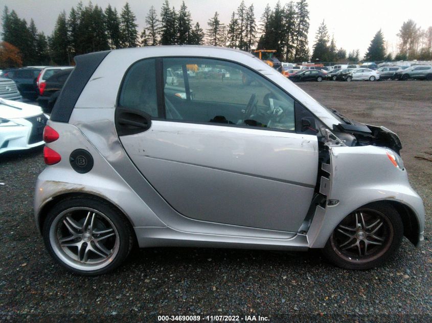 2013 SMART FORTWO PURE/PASSION WMEEJ3BA1DK663888