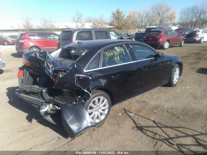 2015 AUDI A4 PREMIUM WAUAFAFLXFN022252