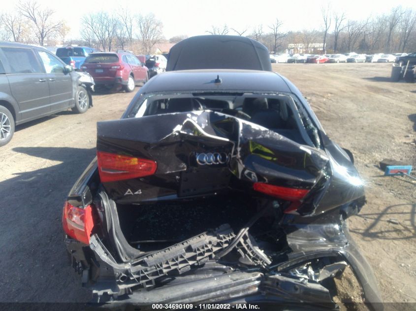 2015 AUDI A4 PREMIUM WAUAFAFLXFN022252