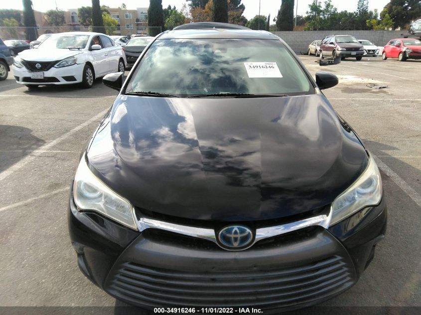 2015 TOYOTA CAMRY HYBRID LE/XLE/SE 4T1BD1FK2FU155528