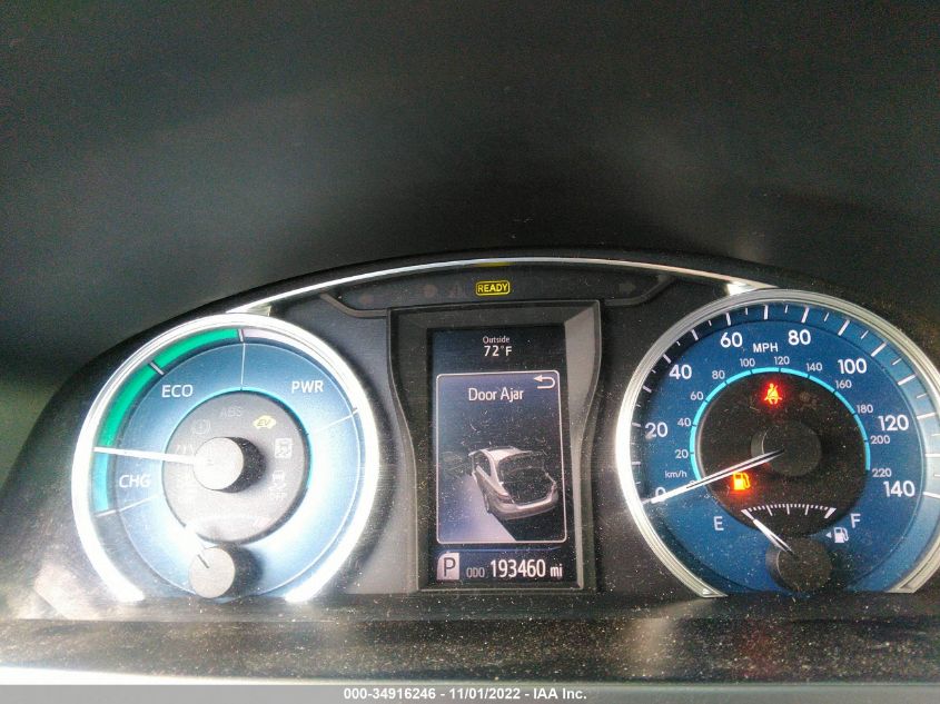 2015 TOYOTA CAMRY HYBRID LE/XLE/SE 4T1BD1FK2FU155528