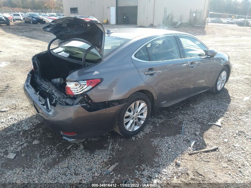 2014 LEXUS ES 300H HYBRID JTHBW1GG8E2068721