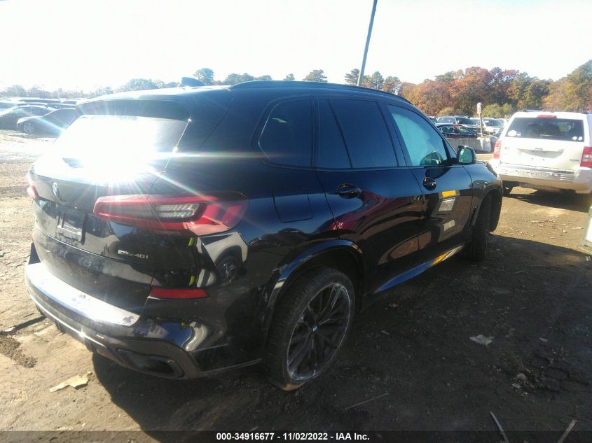 VIN 5UXCR4C09L9D41792 2020 BMW X5 no.4