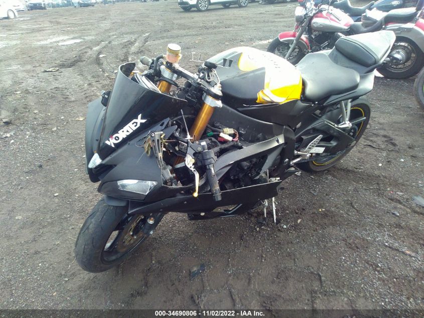 2006 YAMAHA YZFR6 L JYARJ12E46A002738