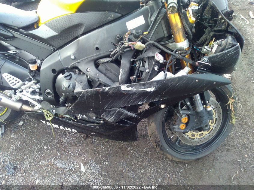 2006 YAMAHA YZFR6 L JYARJ12E46A002738