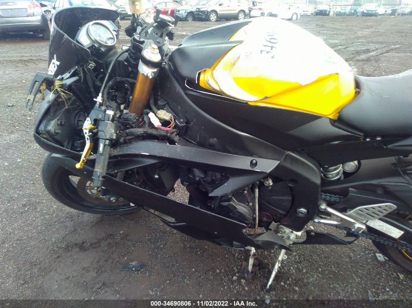 2006 YAMAHA YZFR6 L JYARJ12E46A002738
