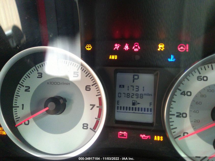 2013 SUBARU IMPREZA WAGON 2.0I PREMIUM JF1GPAD65D2860135