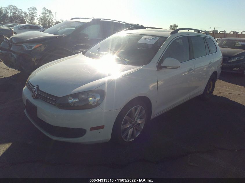 2014 VOLKSWAGEN JETTA SPORTWAGEN TDI W/SUNROOF 3VWPL7AJ7EM623297