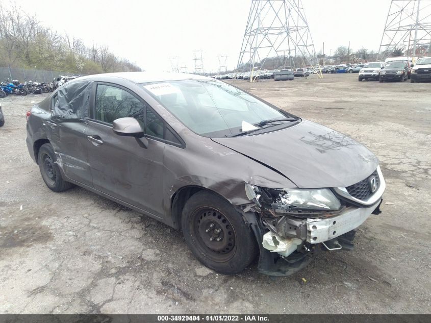 2013 HONDA CIVIC LX - 19XFB2F57DE207856