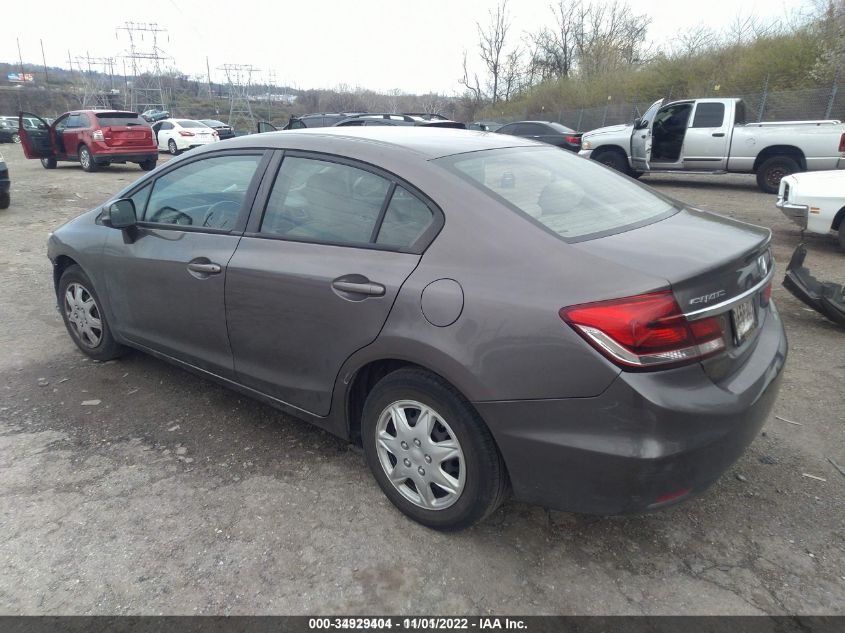 2013 HONDA CIVIC LX - 19XFB2F57DE207856