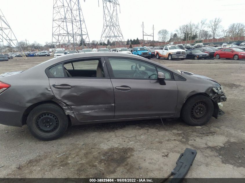 2013 HONDA CIVIC LX - 19XFB2F57DE207856