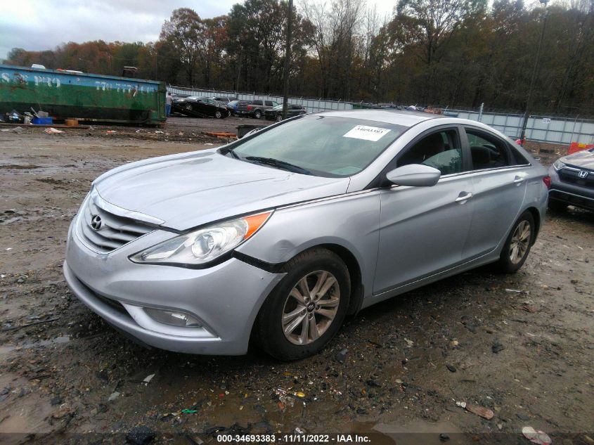 VIN 5NPEB4AC8DH711339 2013 HYUNDAI SONATA no.2