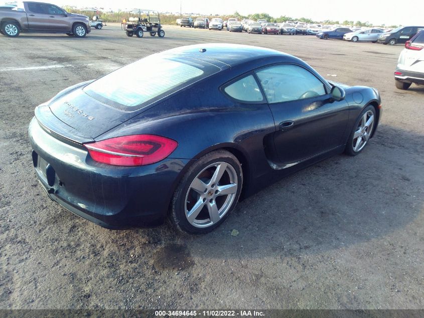 2015 PORSCHE CAYMAN WP0AA2A88FK163624