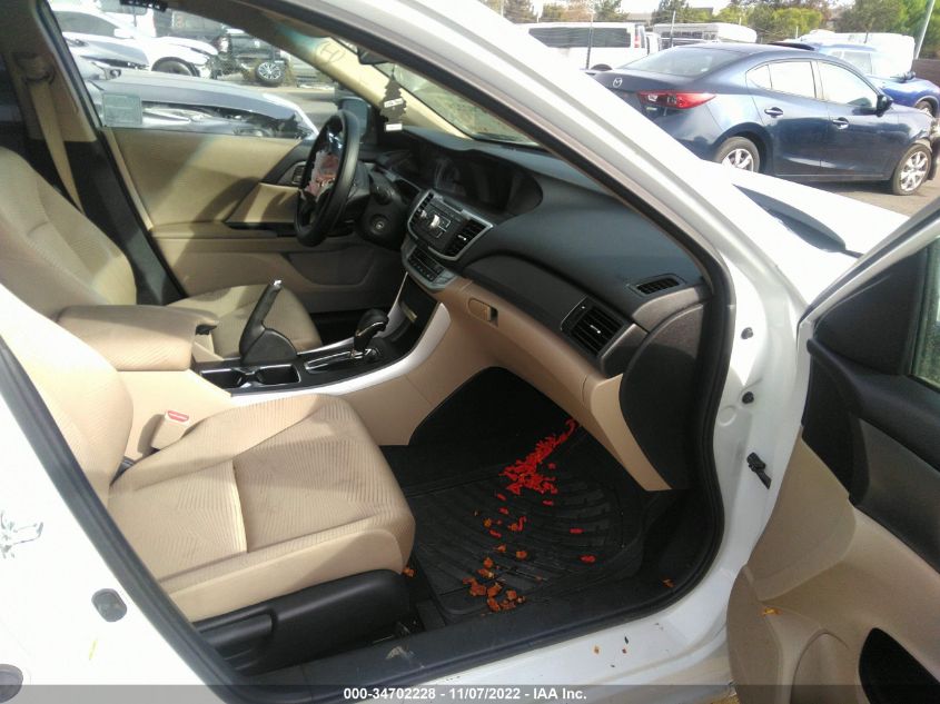 2014 HONDA ACCORD SDN LX 1HGCR2F38EA268863