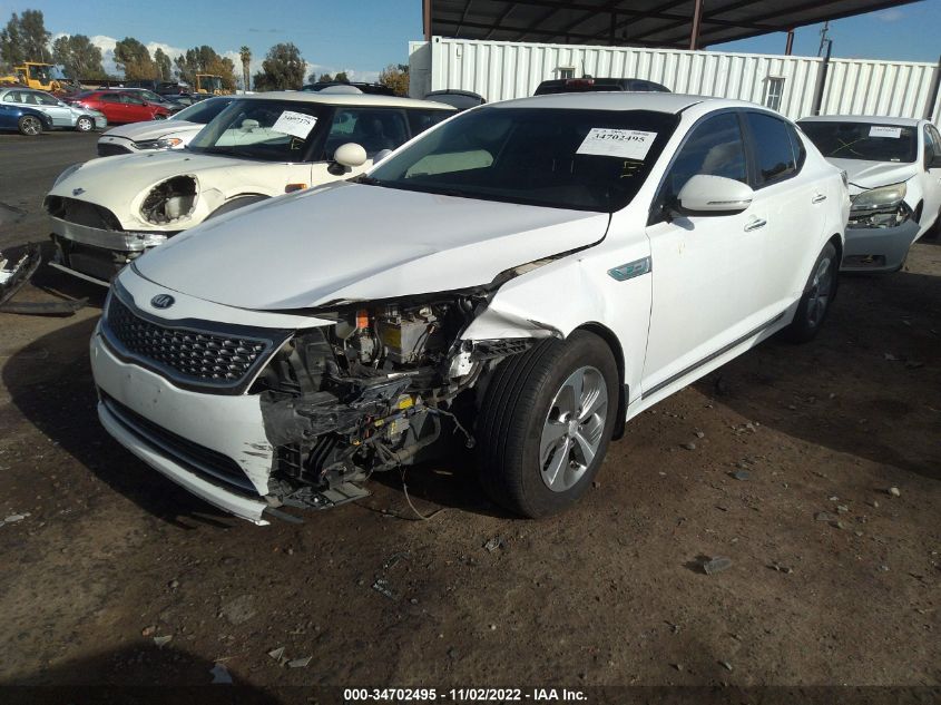 2015 KIA OPTIMA HYBRID KNAGM4AD6F5085608