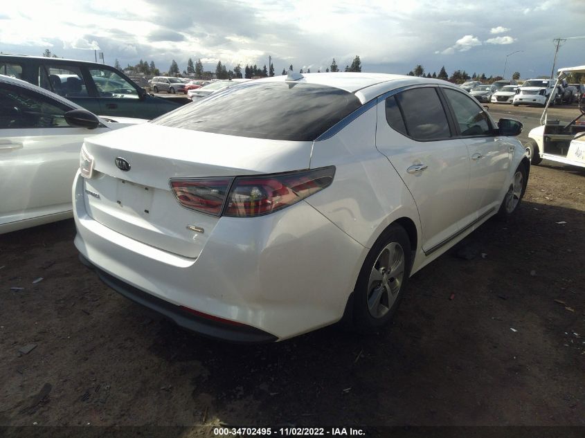 2015 KIA OPTIMA HYBRID KNAGM4AD6F5085608