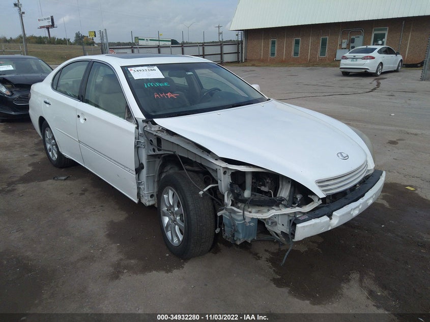 LEXUS ES 300 2002 VIN JTHBF30G220061440