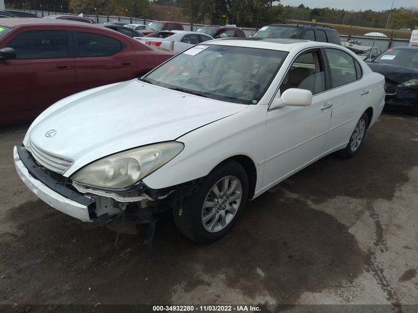 LEXUS ES 300 2002 VIN JTHBF30G220061440