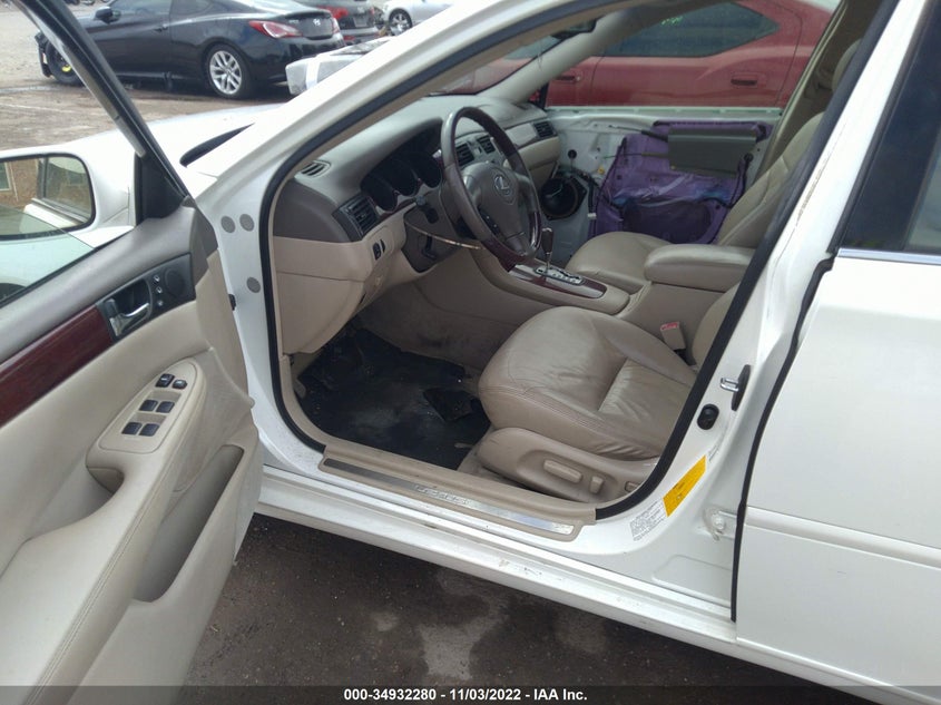 LEXUS ES 300 2002 VIN JTHBF30G220061440