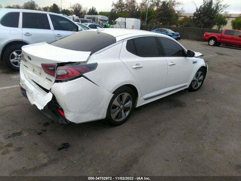 2014 KIA OPTIMA HYBRID EX KNAGN4AD7E5070658