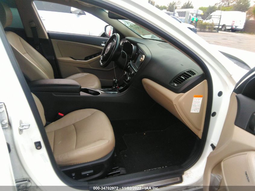 2014 KIA OPTIMA HYBRID EX KNAGN4AD7E5070658