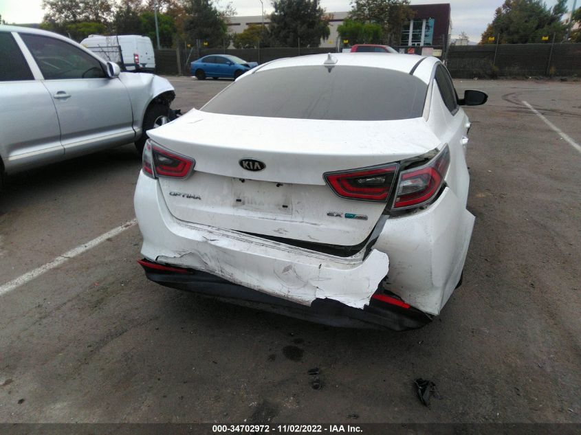 2014 KIA OPTIMA HYBRID EX KNAGN4AD7E5070658