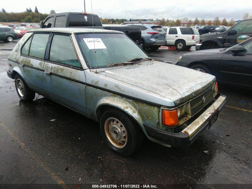 1B3BL18D8KC484984 DODGE OMNI Photo 1