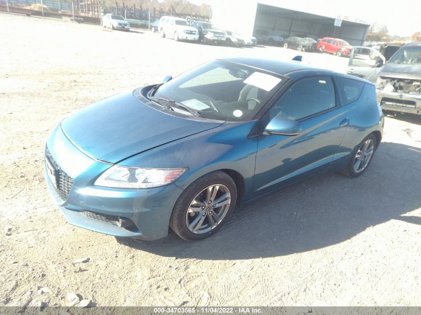 2013 HONDA CR-Z EX JHMZF1D64DS002028