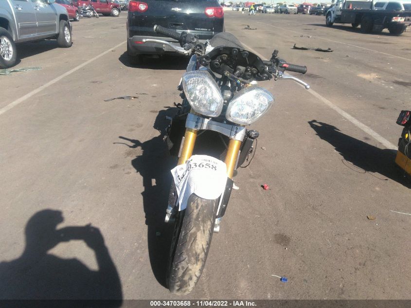 2012 TRIUMPH MOTORCYCLE SPEED TRIPLE R ABS SMTN03PK0CT530455