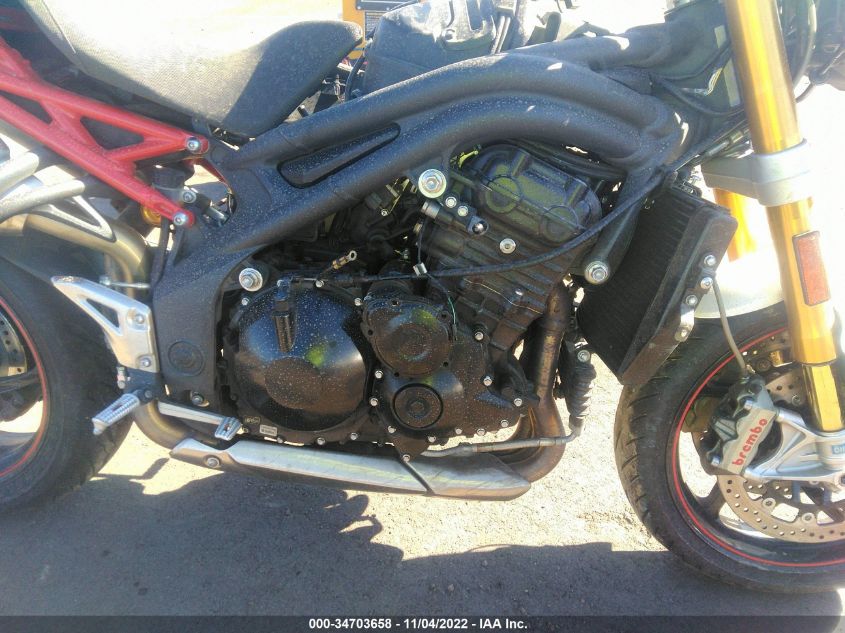 2012 TRIUMPH MOTORCYCLE SPEED TRIPLE R ABS SMTN03PK0CT530455