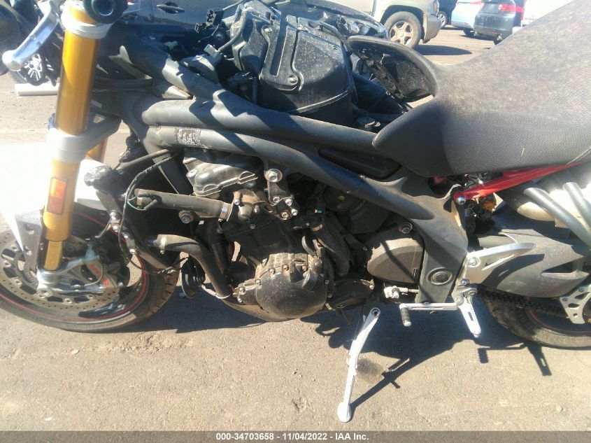 2012 TRIUMPH MOTORCYCLE SPEED TRIPLE R ABS SMTN03PK0CT530455
