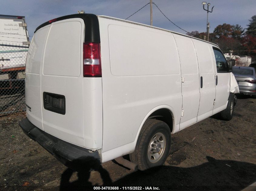 2014 CHEVROLET EXPRESS CARGO VAN 1GCWGFCA7E1197019