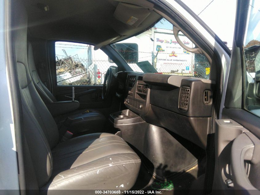 2014 CHEVROLET EXPRESS CARGO VAN 1GCWGFCA7E1197019