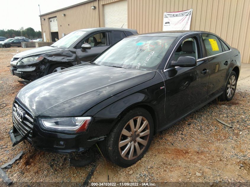 2015 AUDI A4 PREMIUM WAUAFAFL8FN005837