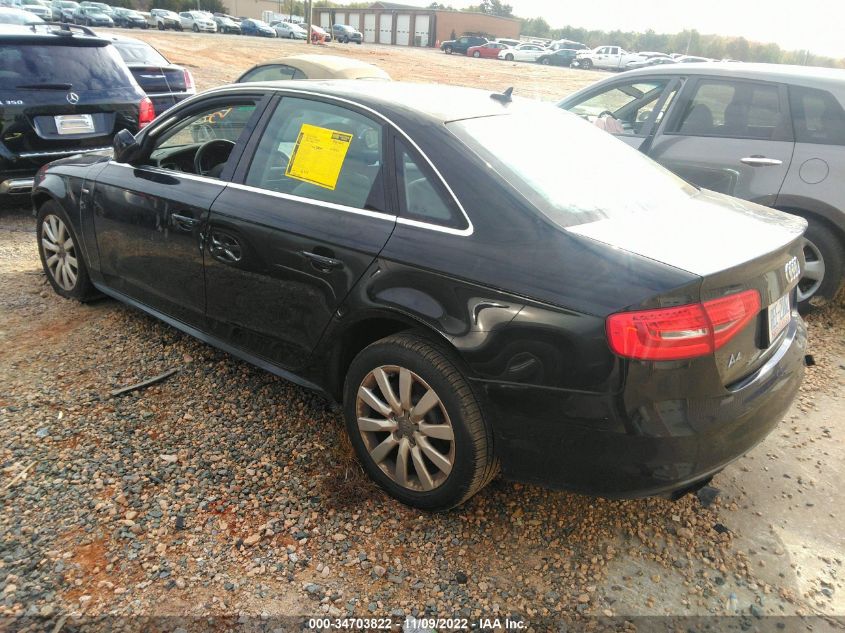 2015 AUDI A4 PREMIUM WAUAFAFL8FN005837