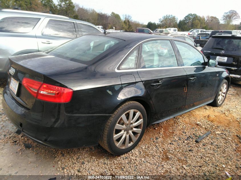 2015 AUDI A4 PREMIUM WAUAFAFL8FN005837