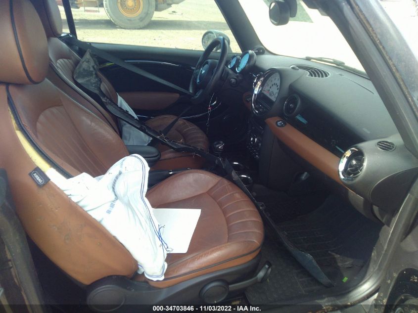 2013 MINI COOPER CONVERTIBLE S WMWZP3C56DT551255