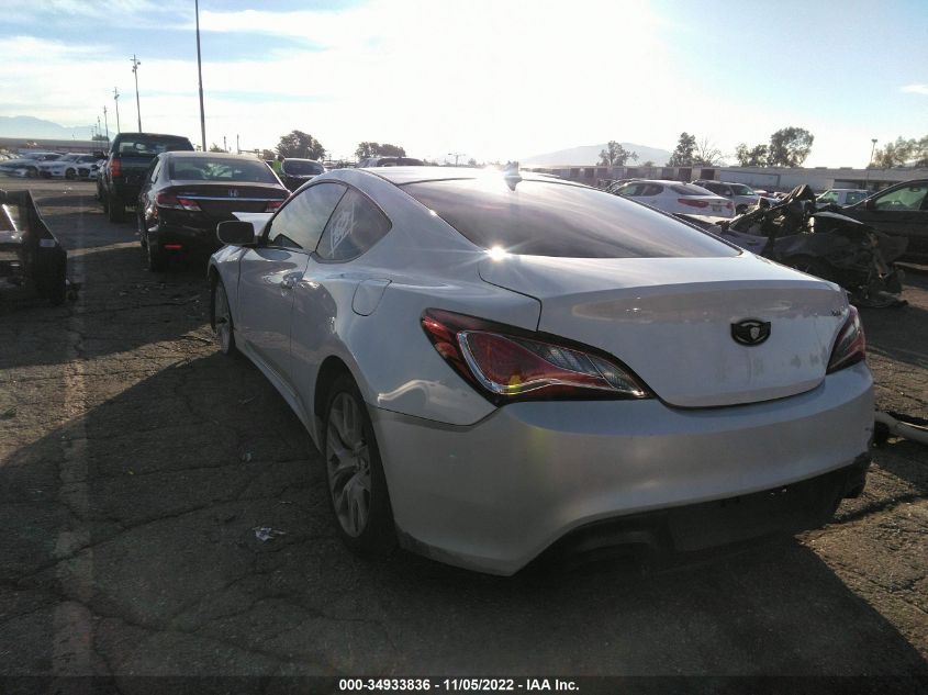 2013 HYUNDAI GENESIS COUPE 2.0T KMHHT6KD1DU102785