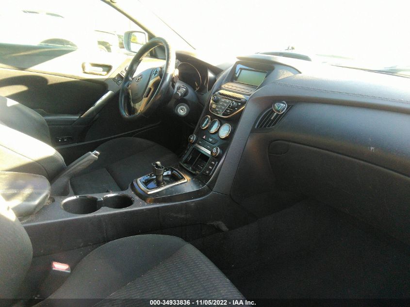 2013 HYUNDAI GENESIS COUPE 2.0T KMHHT6KD1DU102785